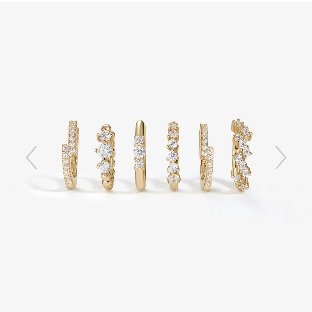 Adornmonde Tate 6 piece earring set